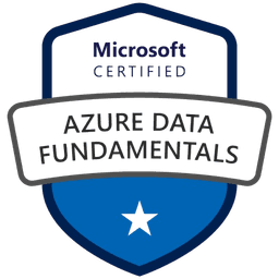 Microsoft Azure Data Fundamentals(DP-900) . (한글) 로고